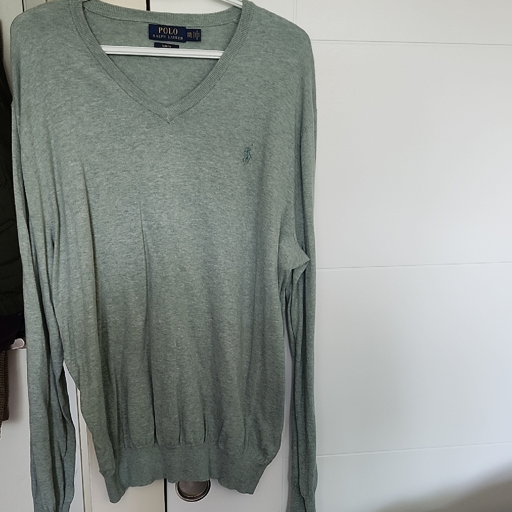 Polo by Ralph Lauren Size XXL Men's Green Sweater